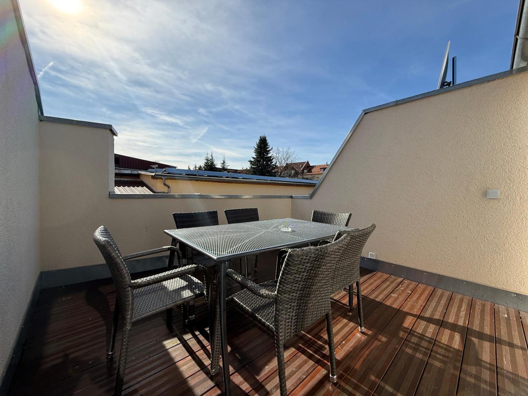 Sav Ferienwohnung Erfurt Buitenkant foto
